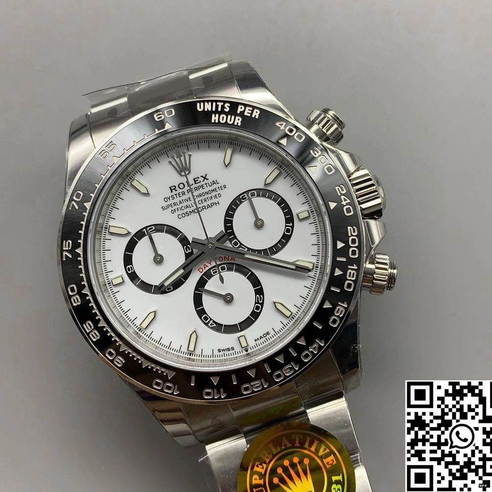 4131 VS Daytona Cosmograph Black Bezel Rolex Movement Factory M126500LN-0001 0809
